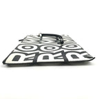 Fendi Clutch Logo Leather Black — view 4