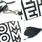 Fendi Clutch Logo Leather Black — view 8