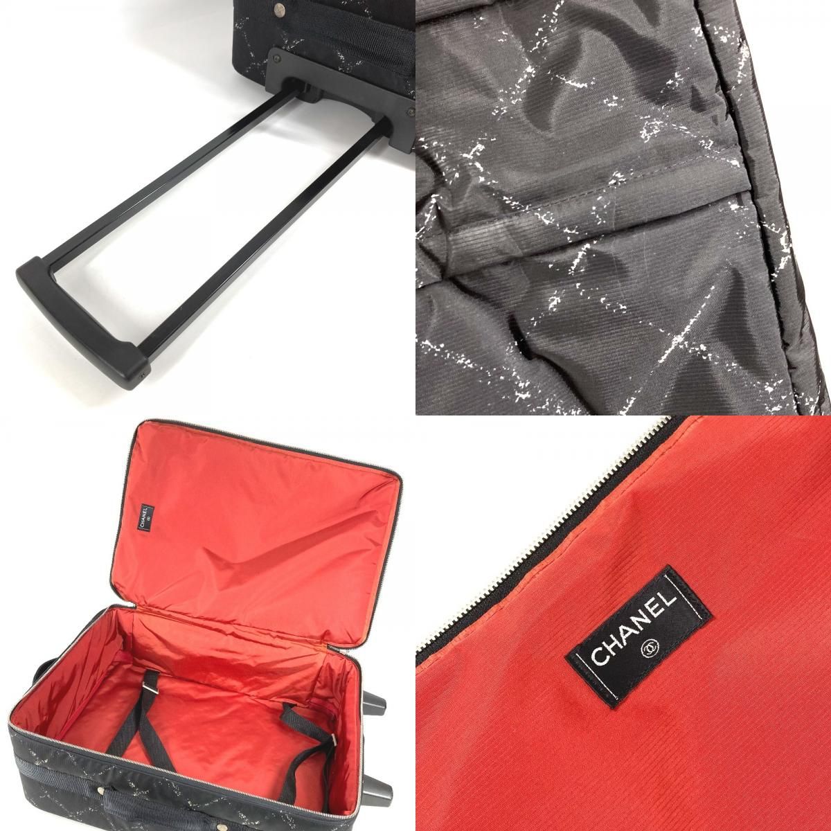 Chanel Travel Bag Vintage Line Nylon Black — view 7