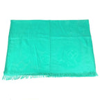 Hermes Shawl New Libris Cashmere Green Scarf — view 3