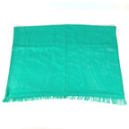 Hermes Shawl New Libris Cashmere Green Scarf — view 4
