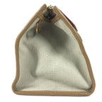Louis Vuitton Tote Sac Neverfull 30 Leather Canvas Beige — view 4