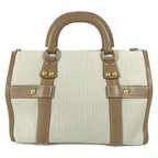 Louis Vuitton Tote Sac Neverfull 30 Leather Canvas Beige — view 2