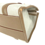 Louis Vuitton Tote Sac Neverfull 30 Leather Canvas Beige — view 6