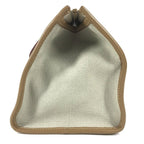 Louis Vuitton Tote Sac Neverfull 30 Leather Canvas Beige — view 3