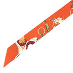 Hermes Scarf Twilly Silk Orange — view 2
