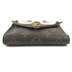 Louis Vuitton Trifold Wallet Portefeuille Victorine Monogram Canvas Pink — view 5