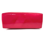 Louis Vuitton Handbag Wilshire Blue Bird Monogram Vernis Rose Pop Pink — view 5
