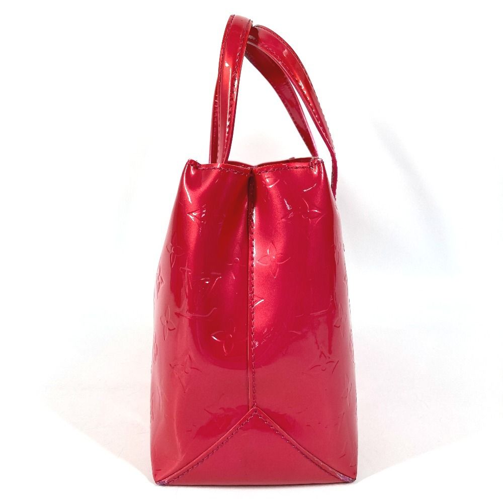 Louis Vuitton Handbag Wilshire Blue Bird Monogram Vernis Rose Pop Pink — view 3