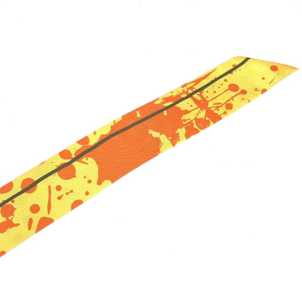 Hermes Scarf Twilly Silk Orange — view 4