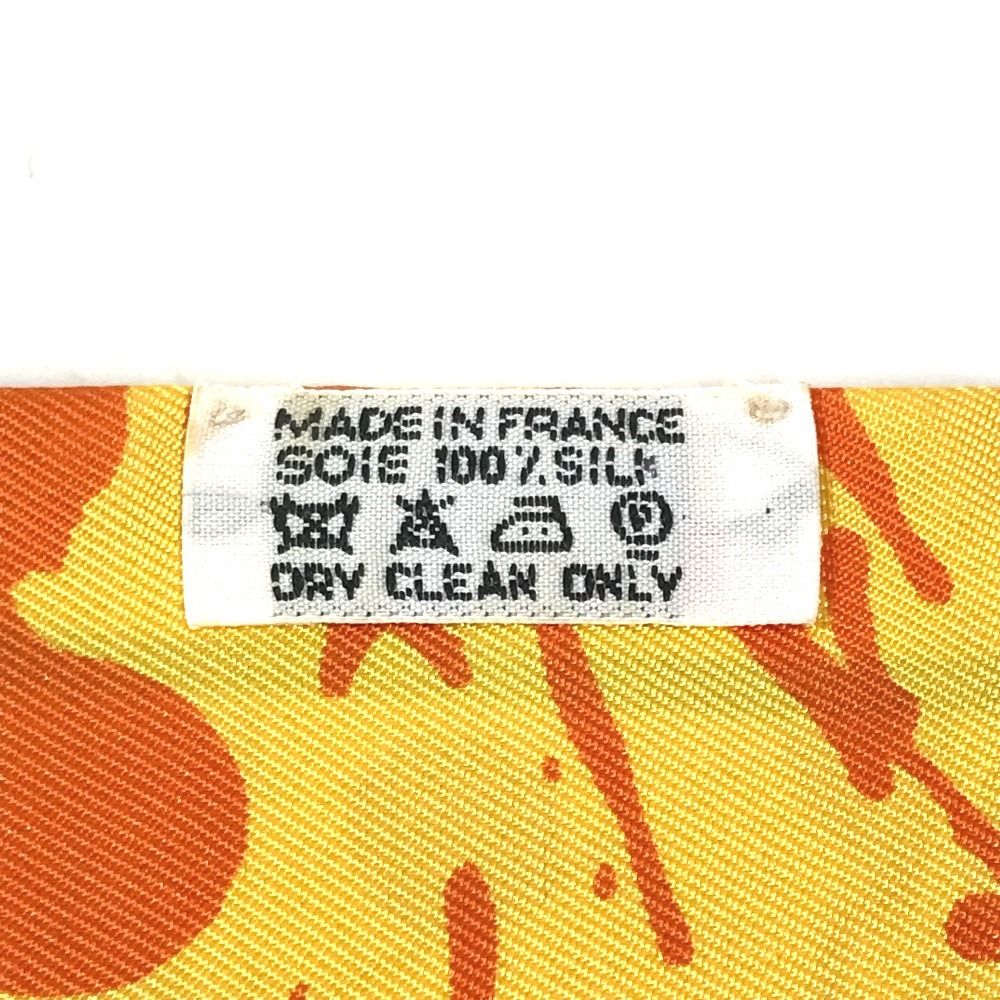 Hermes Scarf Twilly Silk Orange — view 8