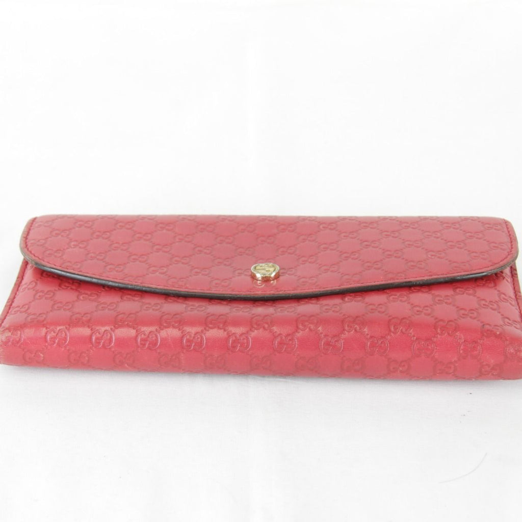 Gucci 0416 Wallet Leather Red — view 7