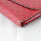 Gucci 0416 Wallet Leather Red — view 5