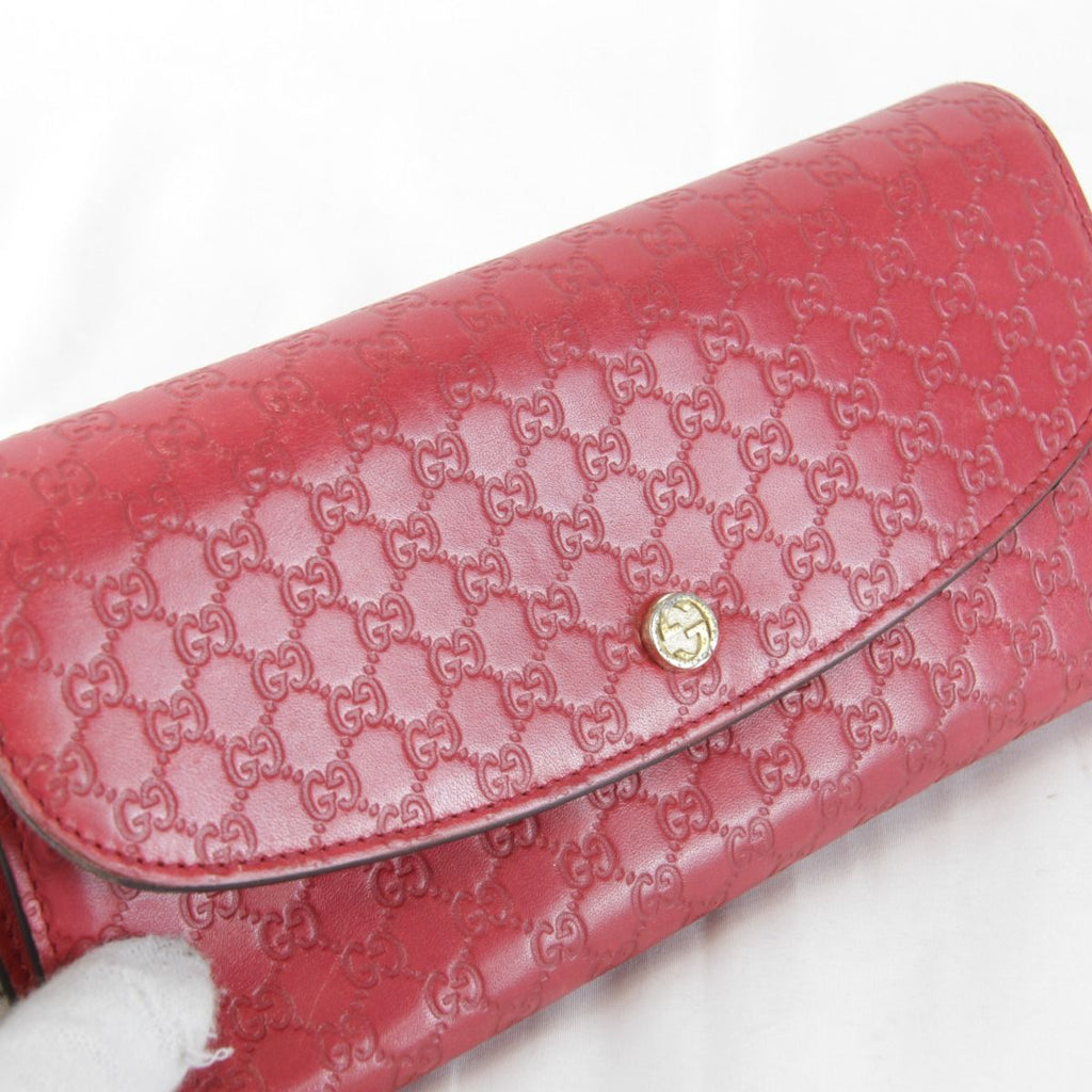 Gucci 0416 Wallet Leather Red — view 8
