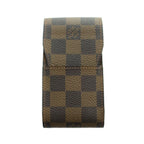 Louis Vuitton Cigarette Case Tobacco Pouch Smoking Equipment Damier Leather