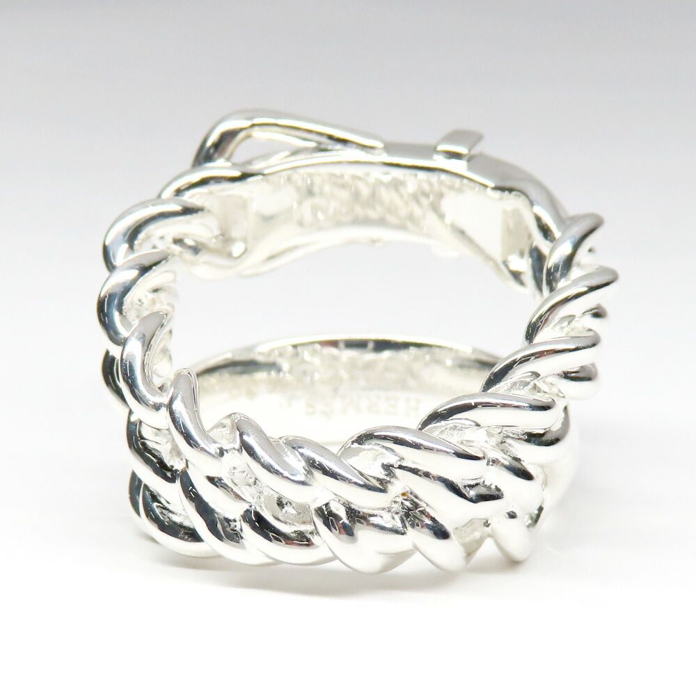 Hermes Ring Book le Series Inflexible 51 Silver — view 5
