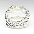 Hermes Ring Book le Series Inflexible 51 Silver — view 5
