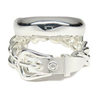 Hermes Ring Book le Series Inflexible 51 Silver