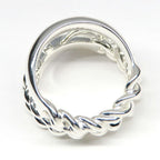 Hermes Ring Book le Series Inflexible 51 Silver — view 4