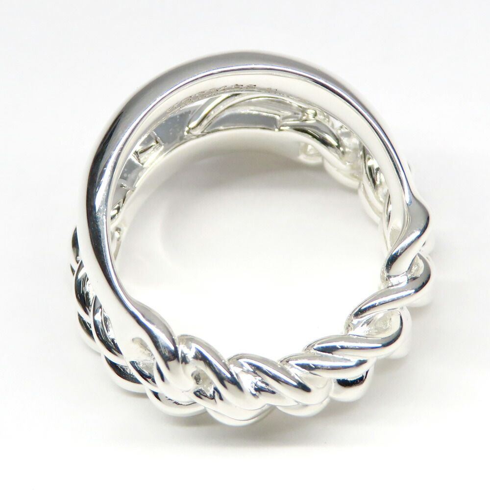 Hermes Ring Book le Series Inflexible 51 Silver — view 4