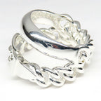 Hermes Ring Book le Series Inflexible 51 Silver — view 2