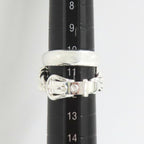 Hermes Ring Book le Series Inflexible 51 Silver — view 9