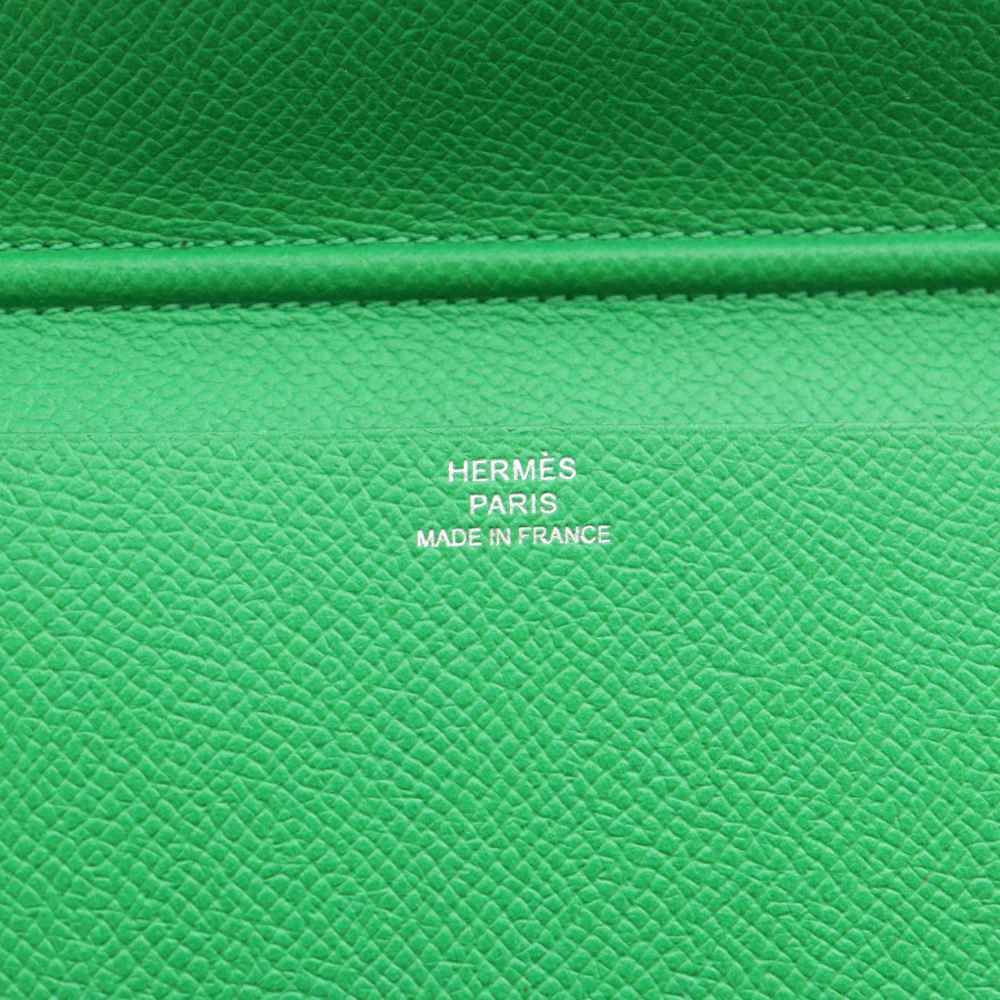Hermes Agenda Vision Notebook Cover Case Green SS — view 6