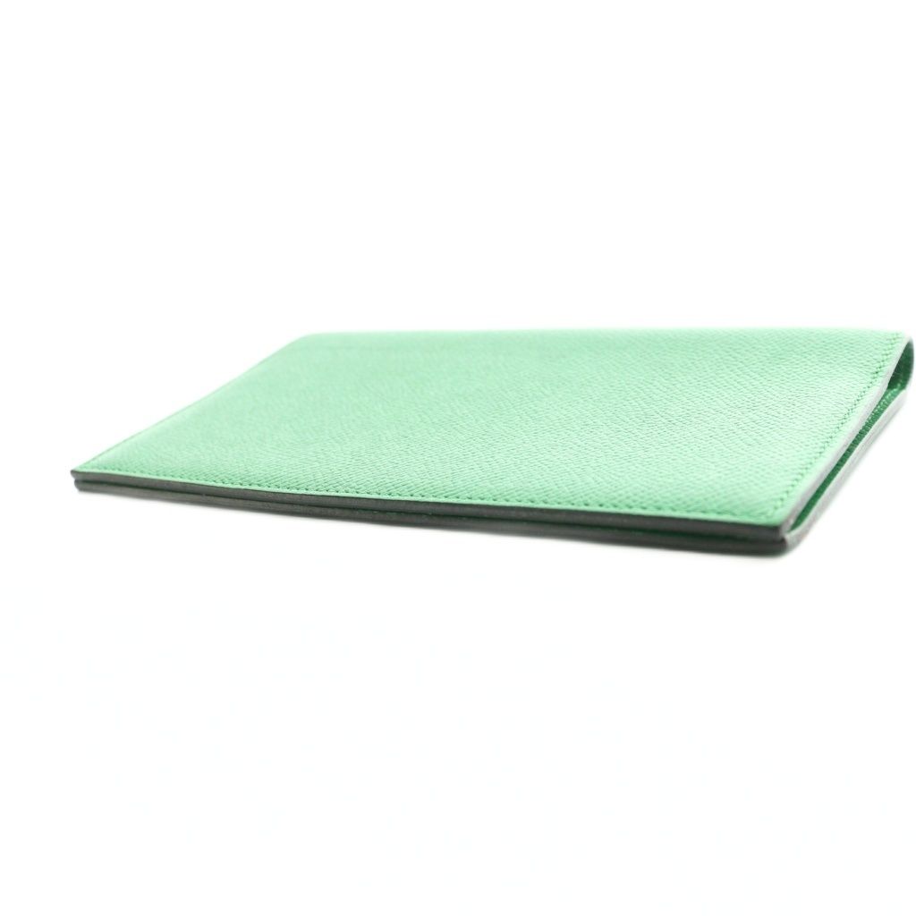 Hermes Agenda Vision Notebook Cover Case Green SS — view 4
