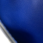 Hermes Waist Pouch Bag Multi Case Leather Blue Sophistication Compact — view 9