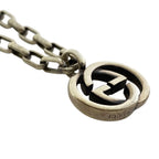 Gucci Interlocking Necklace Pendant GG Logo Star Ring Silver Classic Sophisticat — view 6