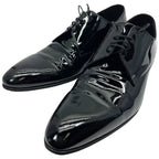 Dior Davi Shoes Business Patent Leather Black 40 Classic