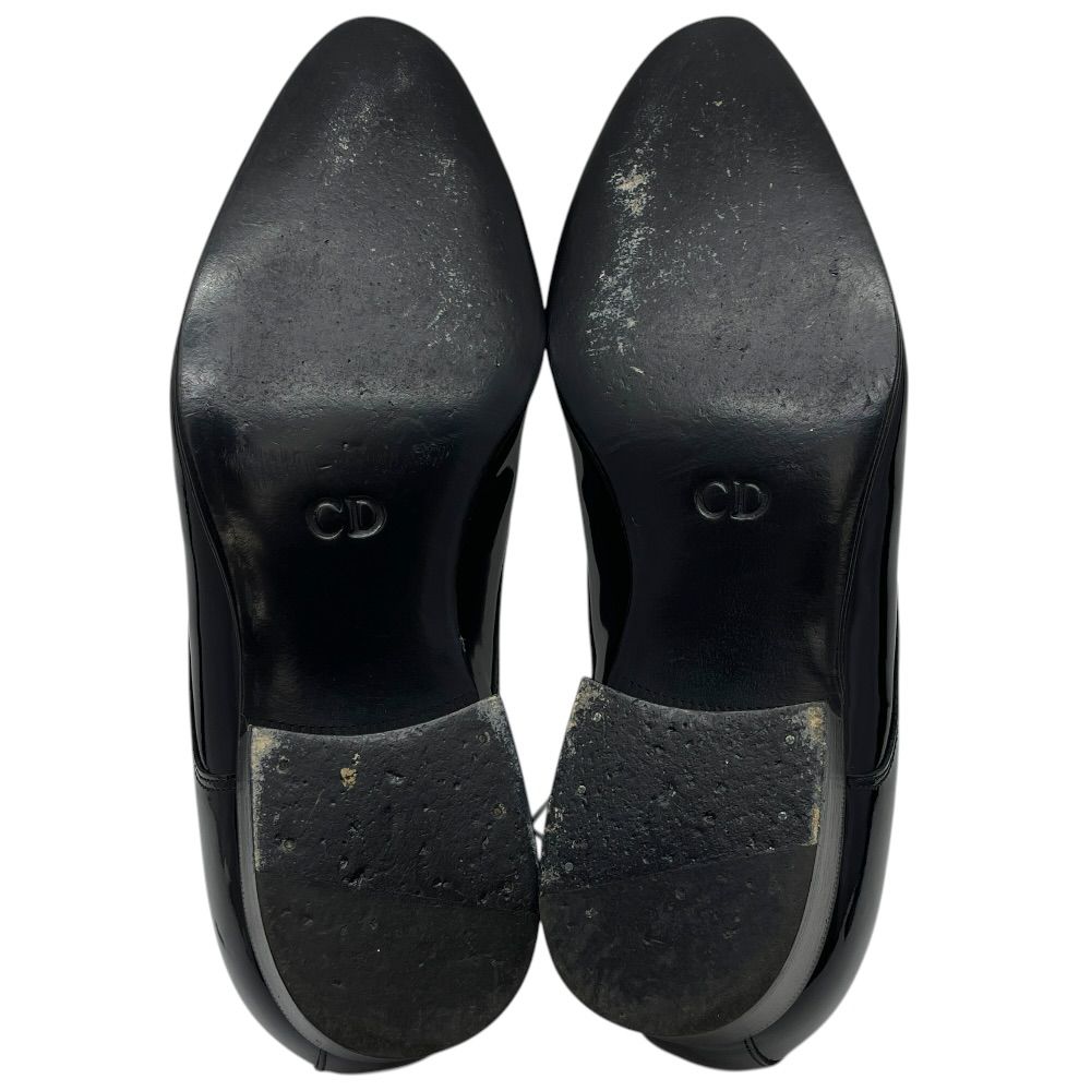 Dior Davi Shoes Business Patent Leather Black 40 Classic — view 9