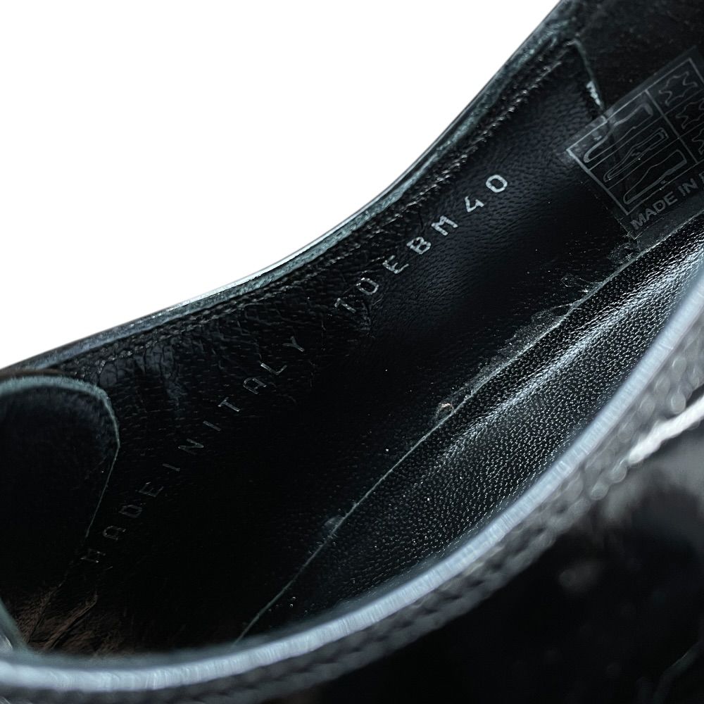 Dior Davi Shoes Business Patent Leather Black 40 Classic — view 8