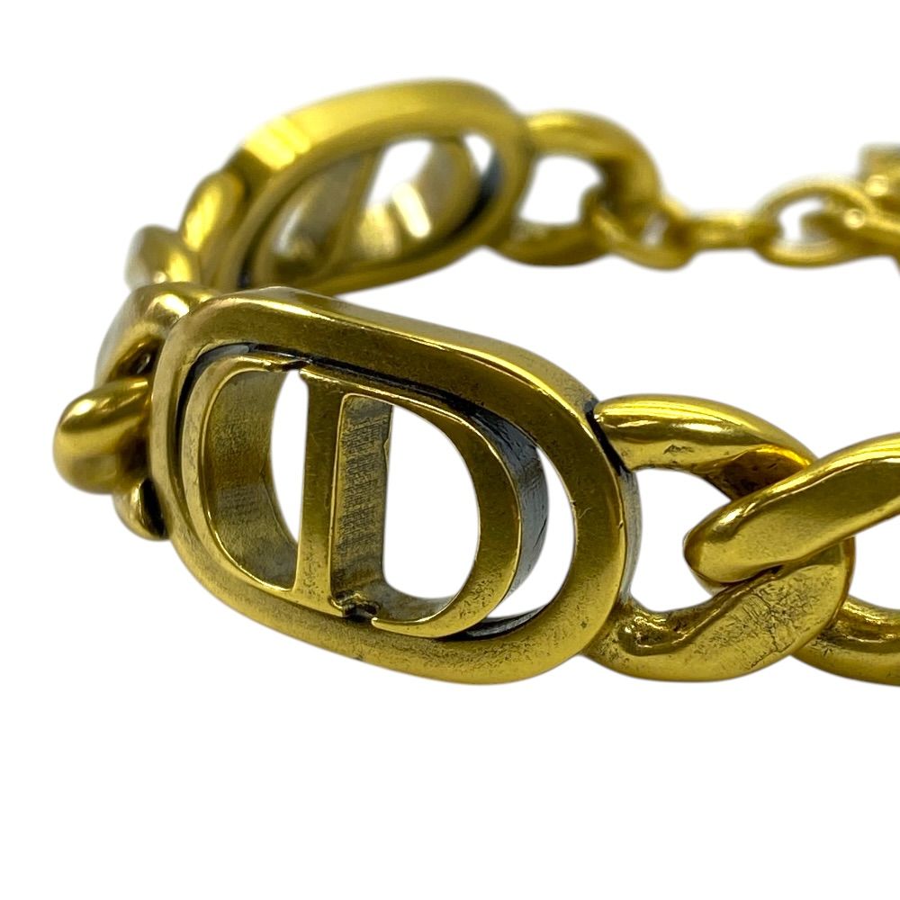 Dior 30 Montaigne Bracelet Logo Metal Gold Classic Sophistication — view 2