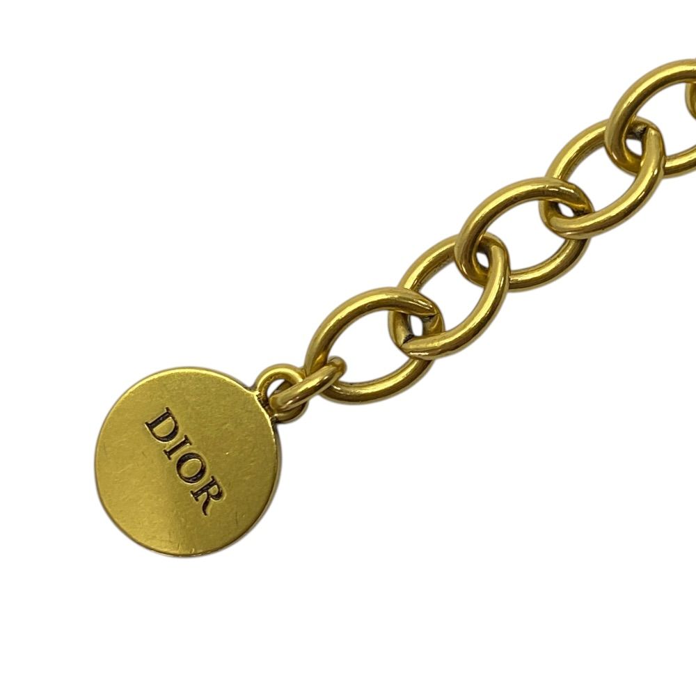 Dior 30 Montaigne Bracelet Logo Metal Gold Classic Sophistication — view 6