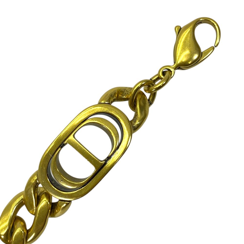 Dior 30 Montaigne Bracelet Logo Metal Gold Classic Sophistication — view 3