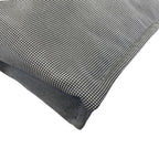 Hermes Her Line Pouch MM Clutch Multi Case Gray Canvas Polyester Logo Sophistica — view 3