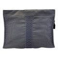 Hermes Her Line Pouch MM Clutch Multi Case Gray Canvas Polyester Logo Sophistica