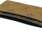 Louis Vuitton Card Holder Sample Case Monogram Reverse Canvas Leather Brown — view 5