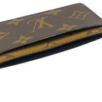 Louis Vuitton Card Holder Sample Case Monogram Reverse Canvas Leather Brown — view 6