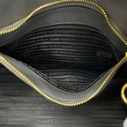 Prada Monochrome Tote Logo Saffiano Leather White Tag Gray Classic Sophisticatio — view 8
