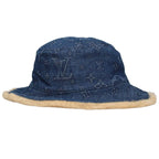 Louis Vuitton Monogram Denim Fur Hat