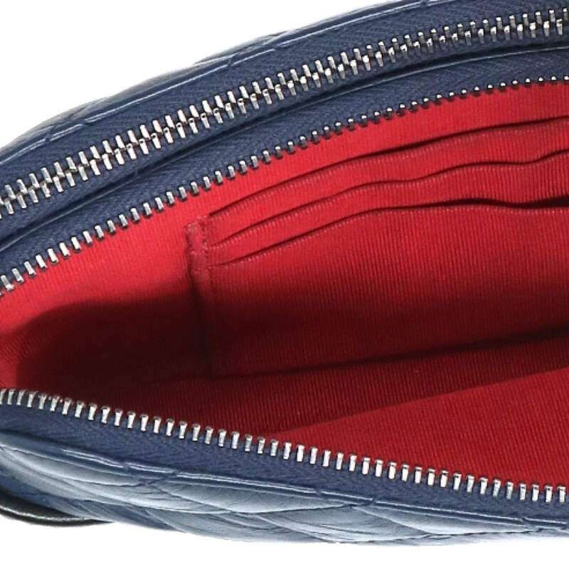 Chanel Gabriel de Aged Calfskin Hobo Chain Wallet — view 3