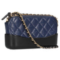 Chanel Gabriel de Aged Calfskin Hobo Chain Wallet