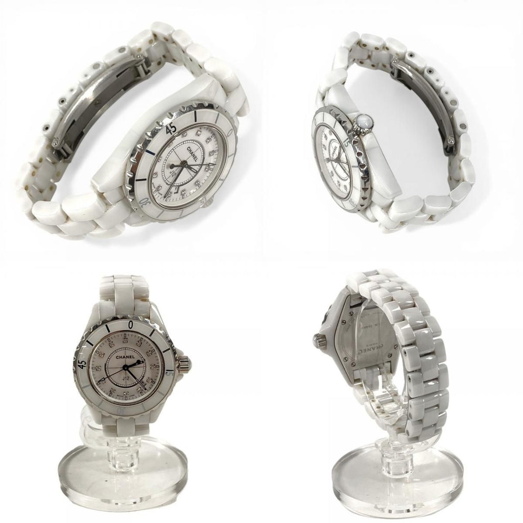 Chanel Watch Diamond Ceramic White — view 9