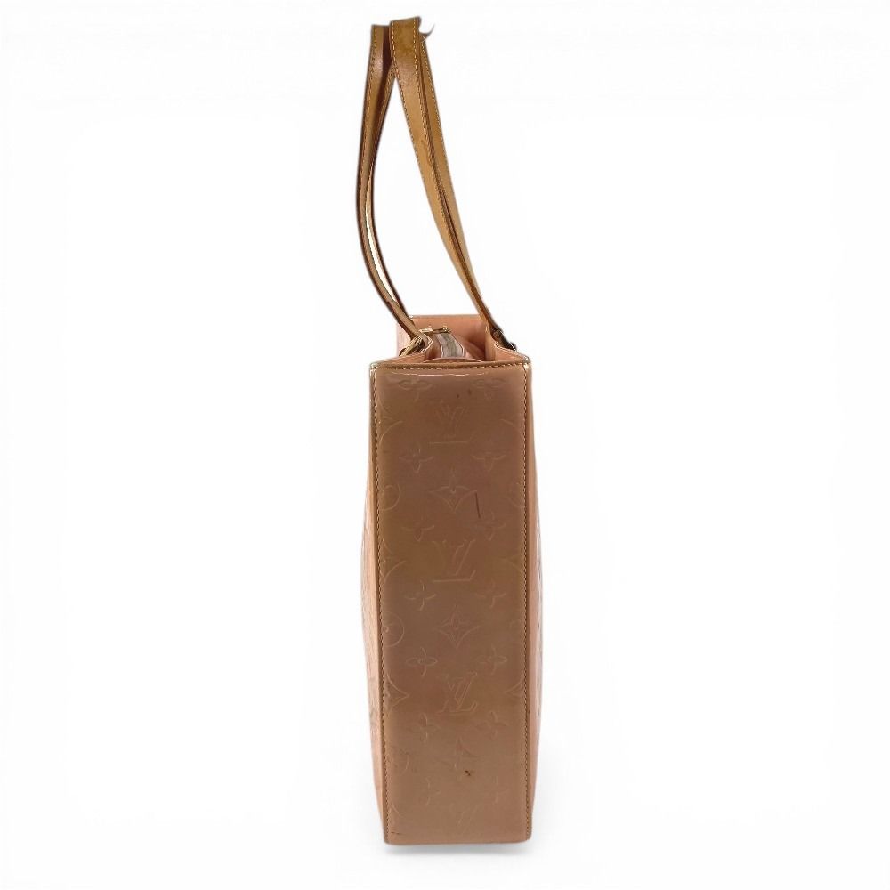Louis Vuitton Shoulder Bag Columbus Monogram Vernis Canvas Baby Pink — view 4