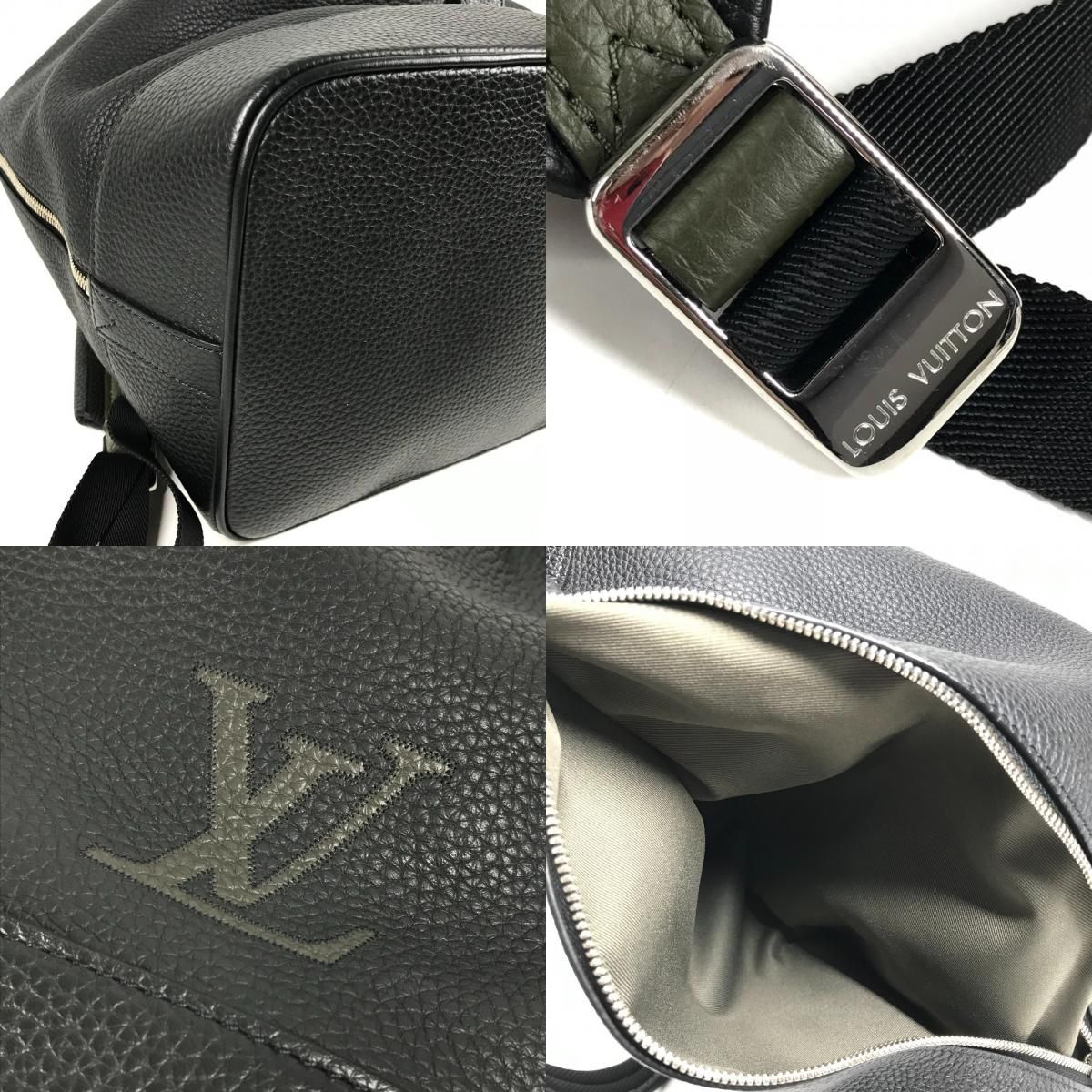 Louis Vuitton Sac Noe Backpack Taurillon Leather Black — view 8