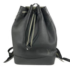 Louis Vuitton Sac Noe Backpack Taurillon Leather Black