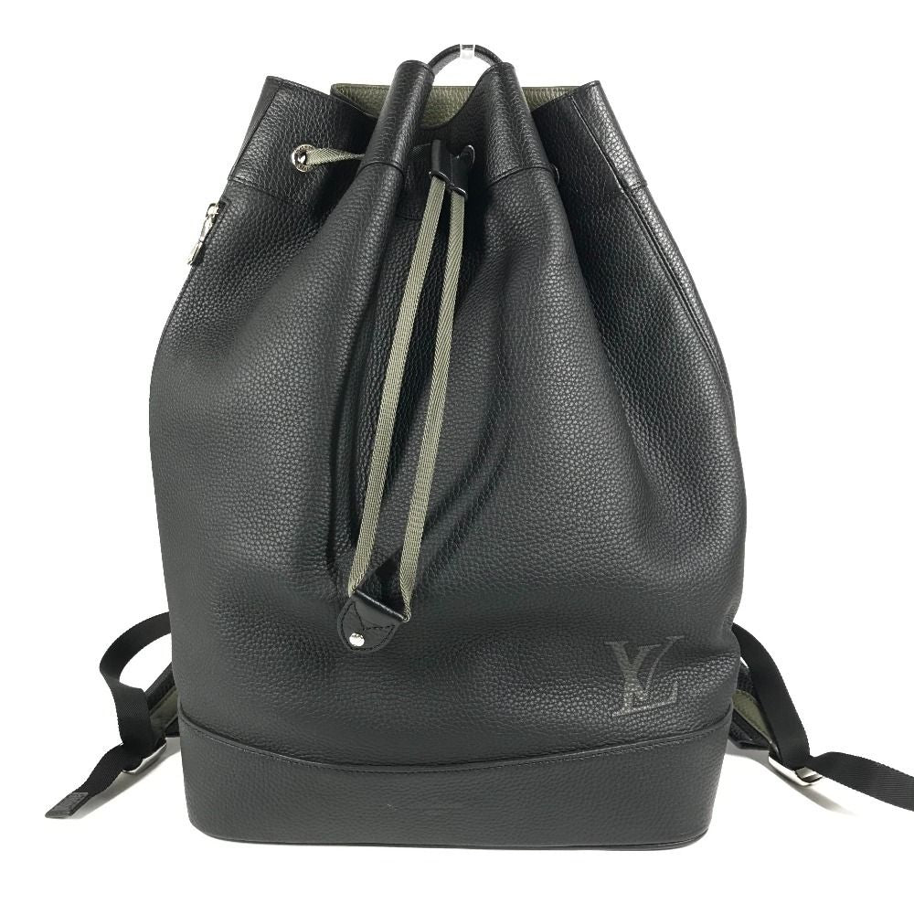 Louis Vuitton Sac Noe Backpack Taurillon Leather Black