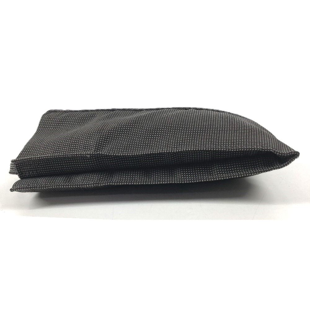 Hermes Shoulder Bag Pochette Canvas Gray — view 4